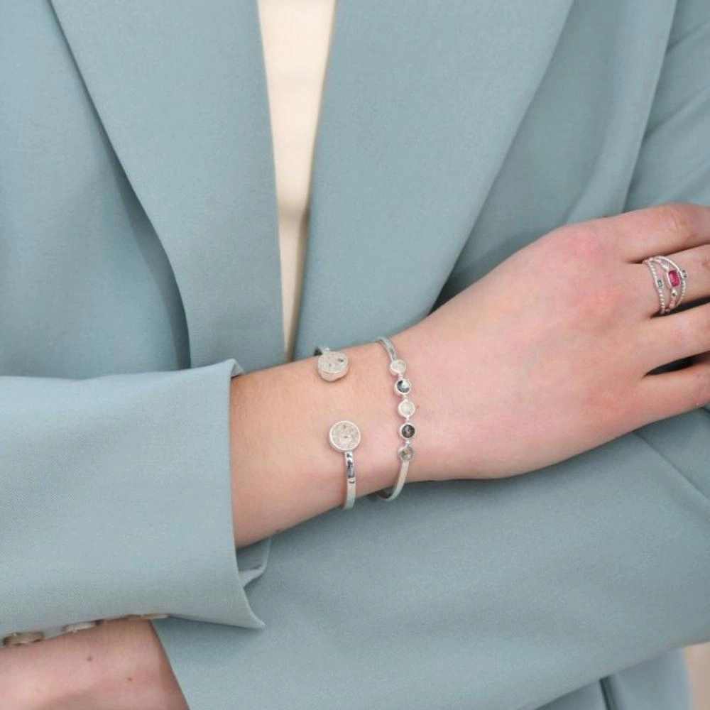 Dune Jewelry Sterling Silver Endless Summer Turquoise Cuff Bracelet - Ocean City