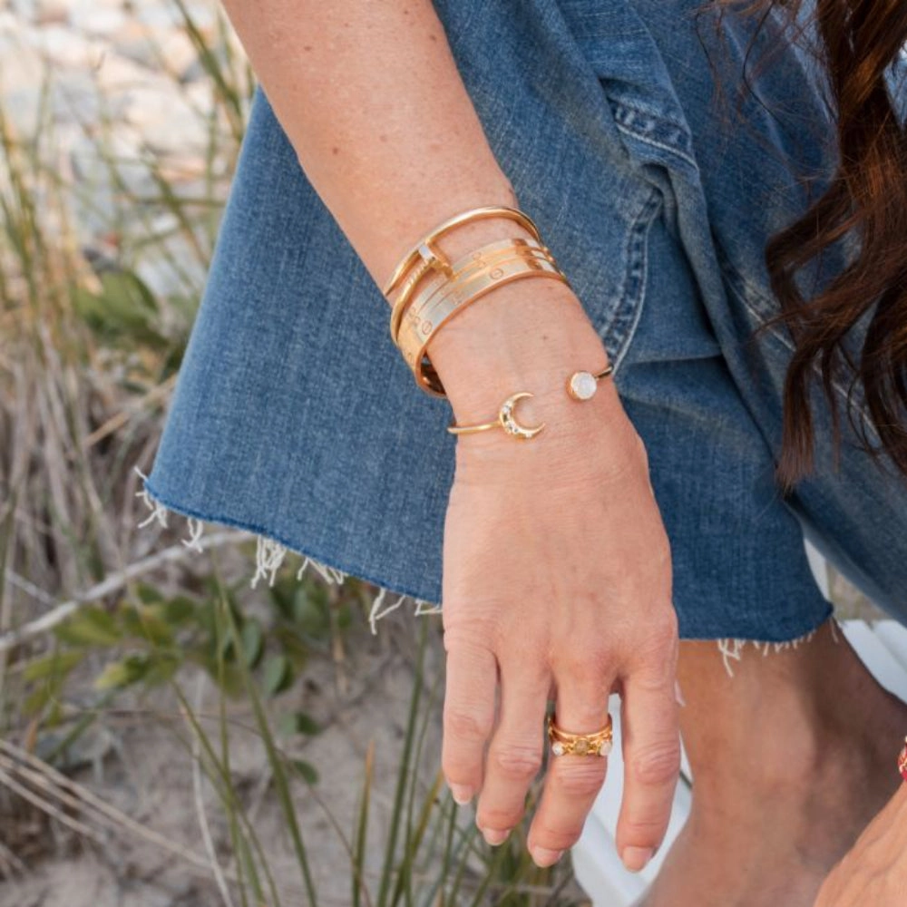 Dune New Moon Cuff Bracelet by Captain Kate