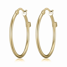 Elle 30mm Hoop Earrings