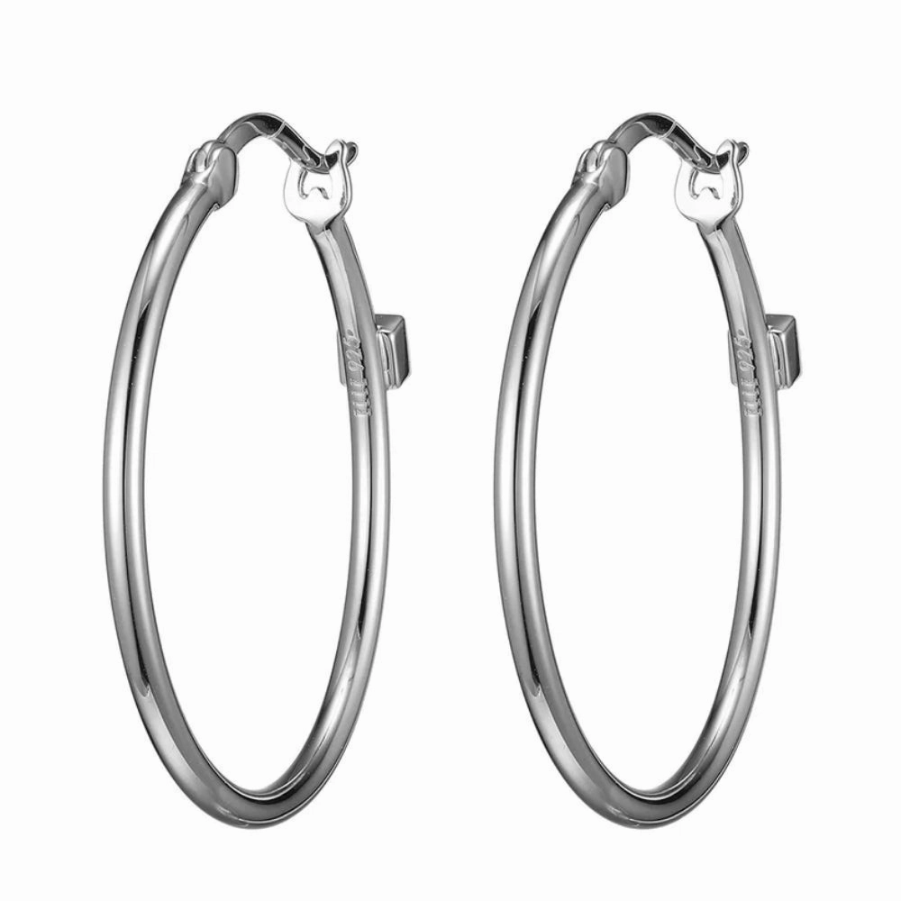 Elle 30mm Hoop Earrings