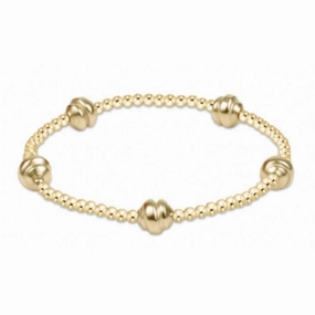 enewton 6.25" Admire Small Gold 2.5mm Bead Bracelet - Gold