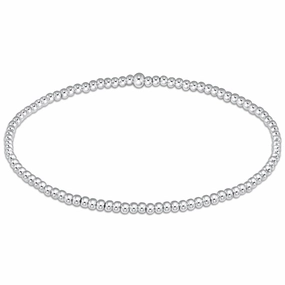 enewton 6.25" Classic Sterling 2mm Bead Bracelet