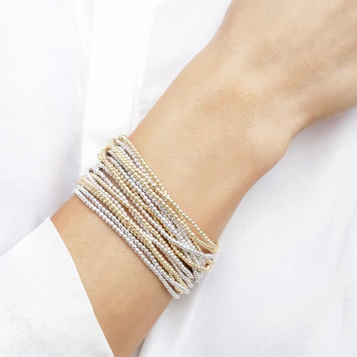 enewton 6.25" Classic Sterling 2mm Bead Bracelet