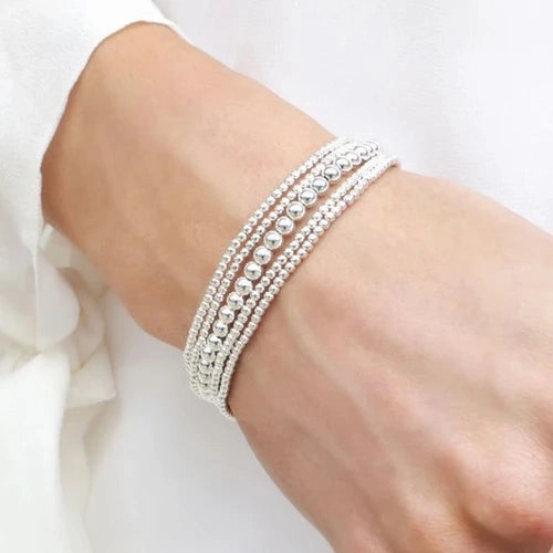 enewton 6.25" Classic Sterling 2mm Bead Bracelet