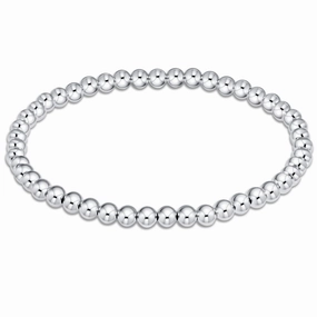 enewton 6.25" Classic Sterling 3mm Bead Bracelet