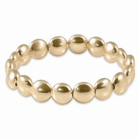 enewton 6.25" Honesty Gold 10mm Bead Bracelet