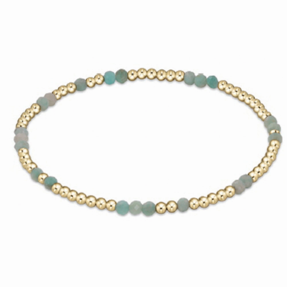 enewton 6.25" Hope Unwritten Gemstone Bracelet - Amazonite