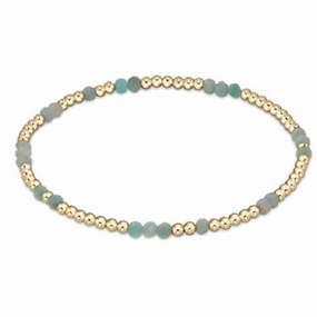 enewton 6.25" Hope Unwritten Gemstone Bracelet - Amazonite