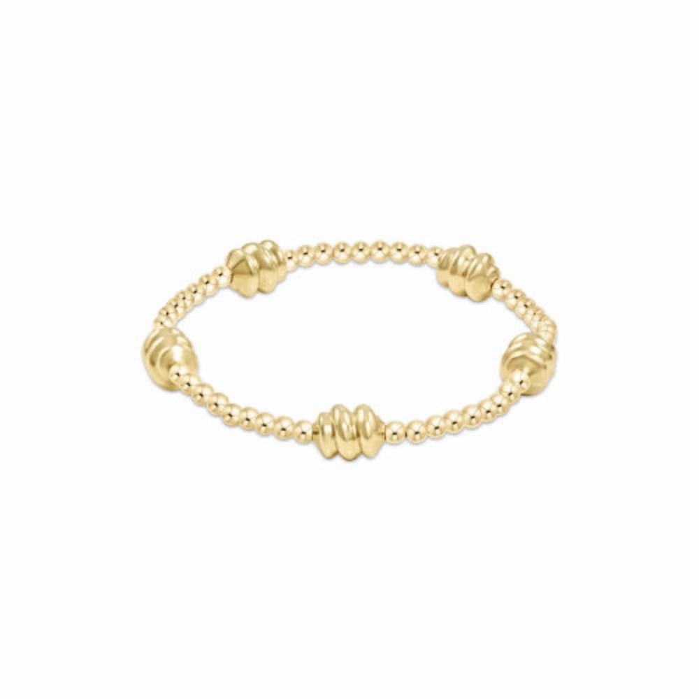 enewton 7.25" extends - Admire Gold 3mm Bead Bracelet - Gold