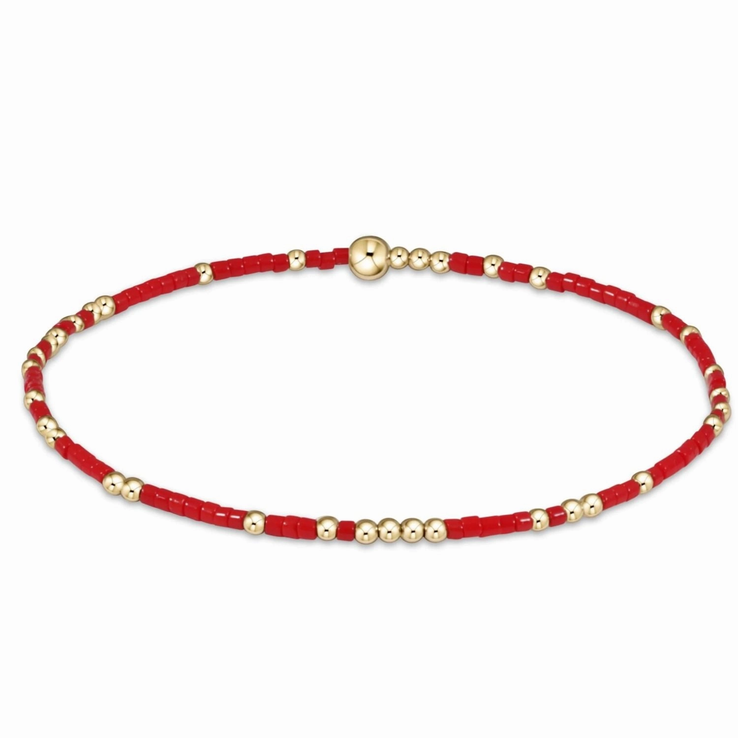 enewton 7.25" extends Hope Unwritten Bracelet - Bright Red