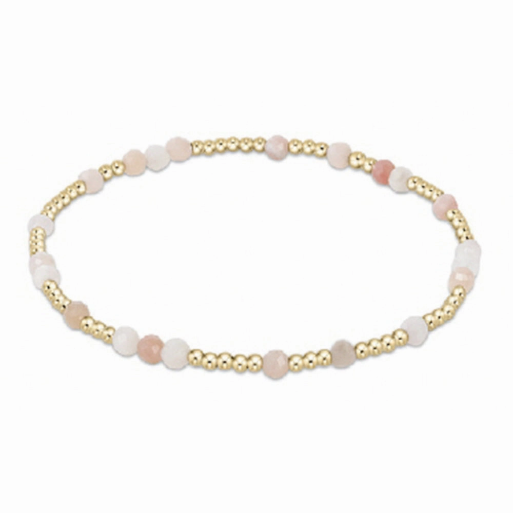 enewton 7.25" Extends Hope Unwritten Gemstone Bracelet - Pink Opal