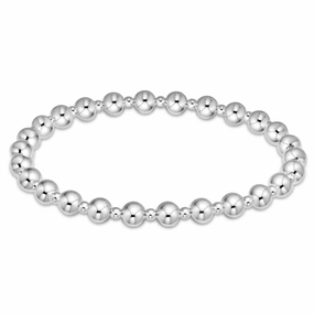 enewton Classic Grateful Pattern Bead Bracelet - Sterling 5mm