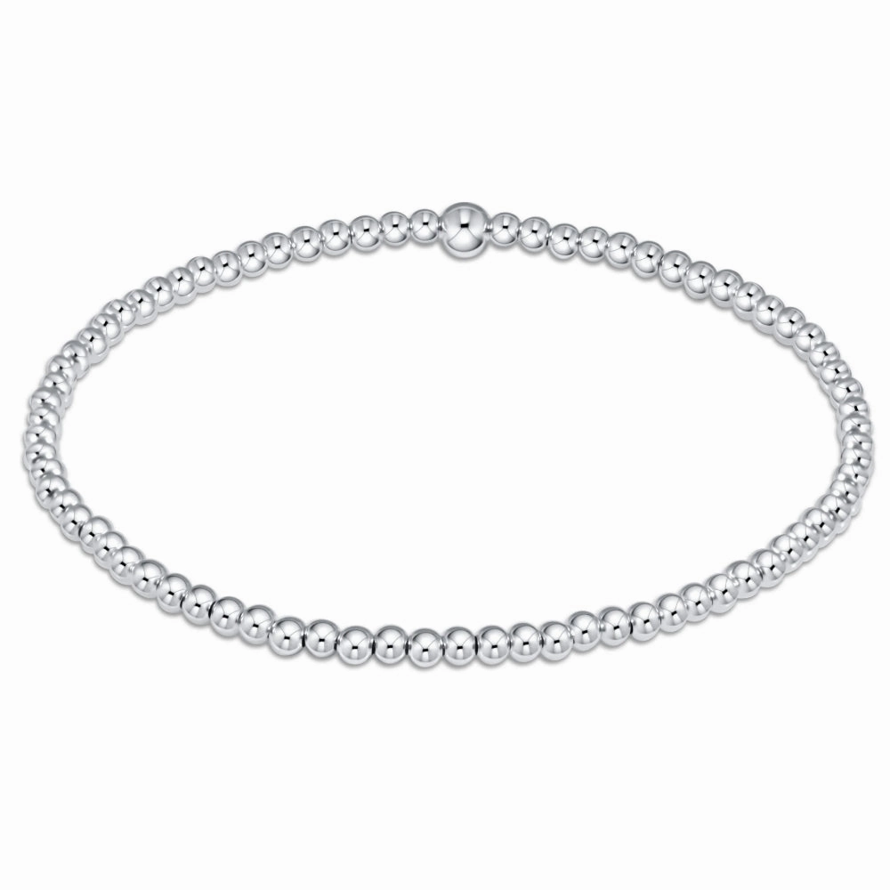 enewton Classic Sterling Bead Bracelet 2.5mm
