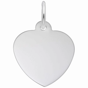 Engravable Heart Charm