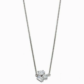 Fiorelli Silver CZ Necklace N4208C