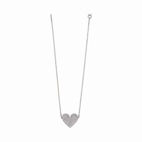 Fiorelli Silver Heart Necklace N4260C
