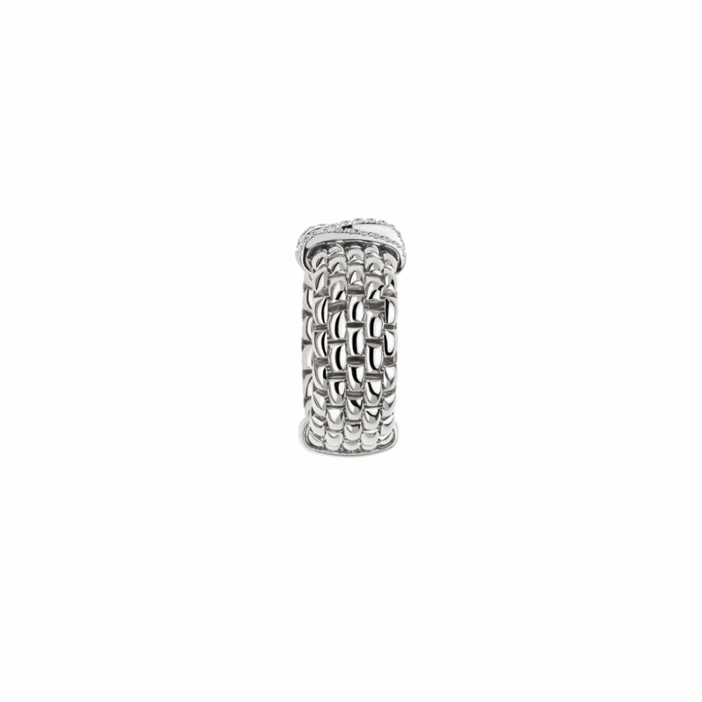 Fope Panorama Collection 18k Flex'it Ring with Diamonds