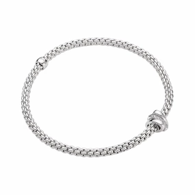 Fope Prima Collection 18k Flex'it Diamond Bracelet