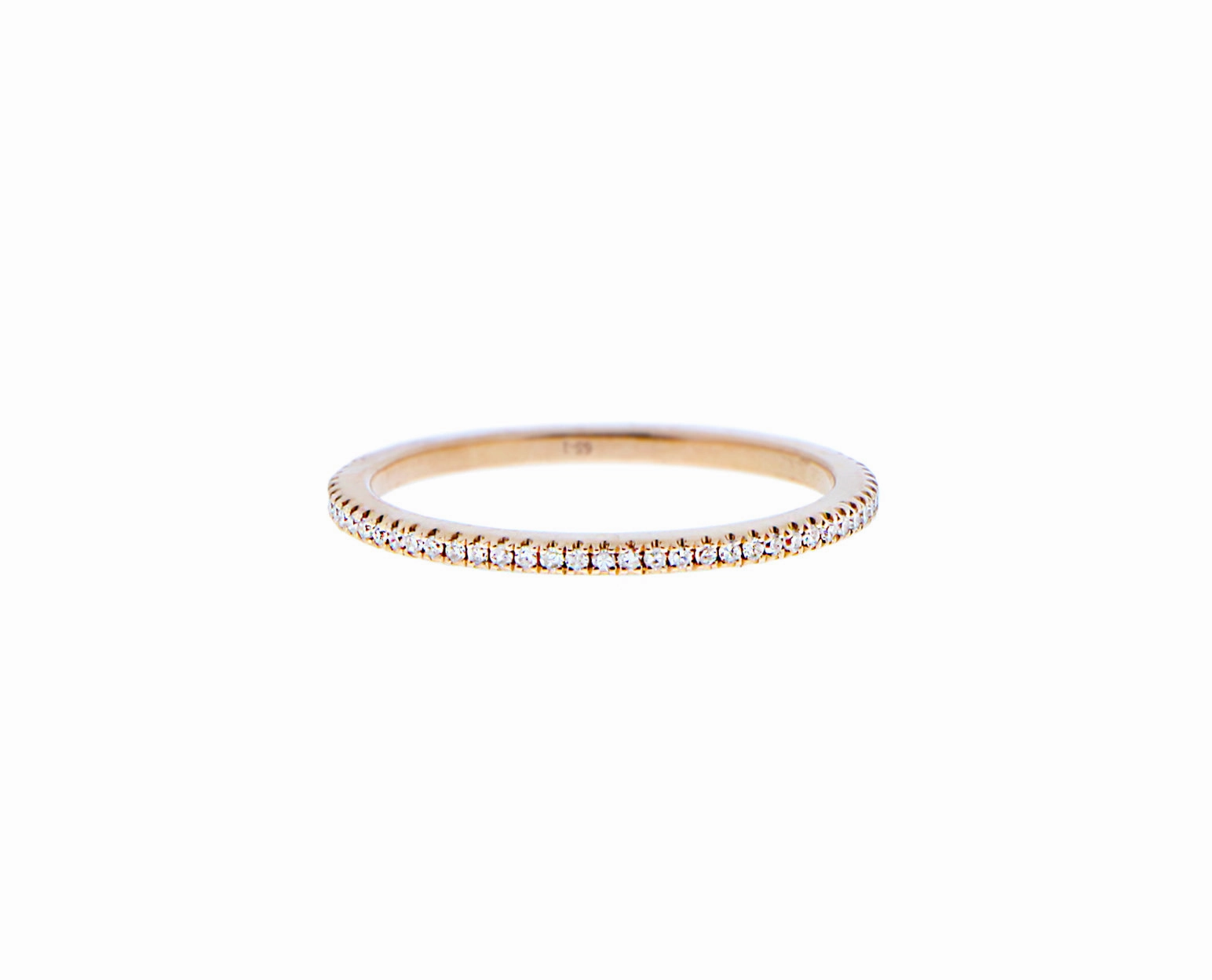 Gold eternity ring