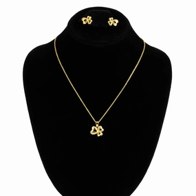 GOLDEN PENDENT SET J42963