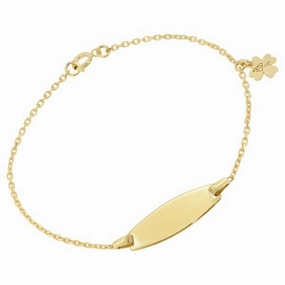Gourmette en or jaune 18 carats chaine forat diamante 1,2 mm
