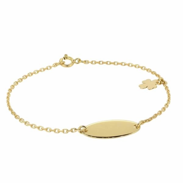 Gourmette en or jaune, chaine forat diamante.