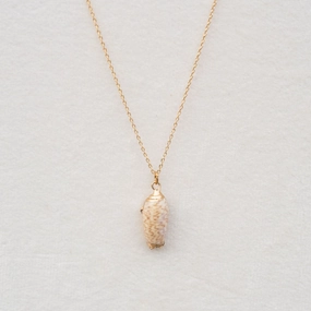 Grit and Grace Studio Cone Shell Necklace