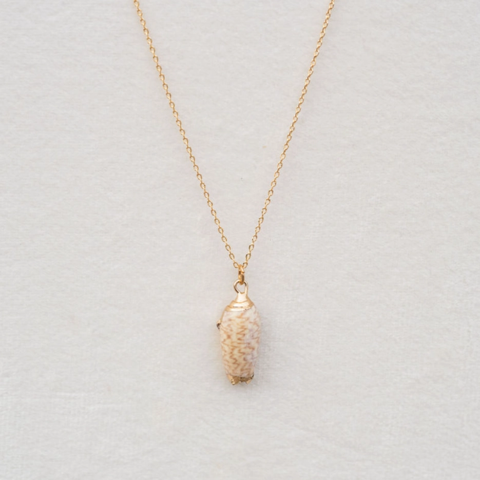 Grit and Grace Studio Cone Shell Necklace