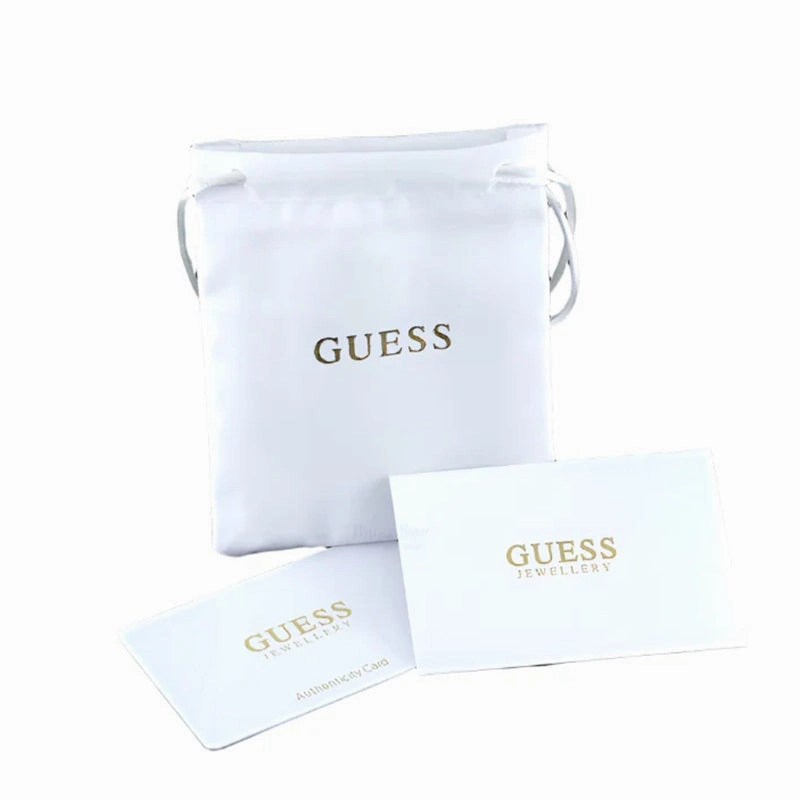 Guess Amore Crystal Heart Necklace UBN05056RHL
