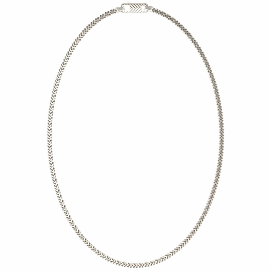 Guess Stainless Steel Mens Necklace JUMN04437JWSTT/U