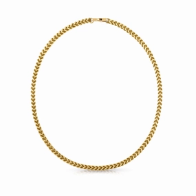 Guess Stainless Steel Mens Necklace UMN01337YG