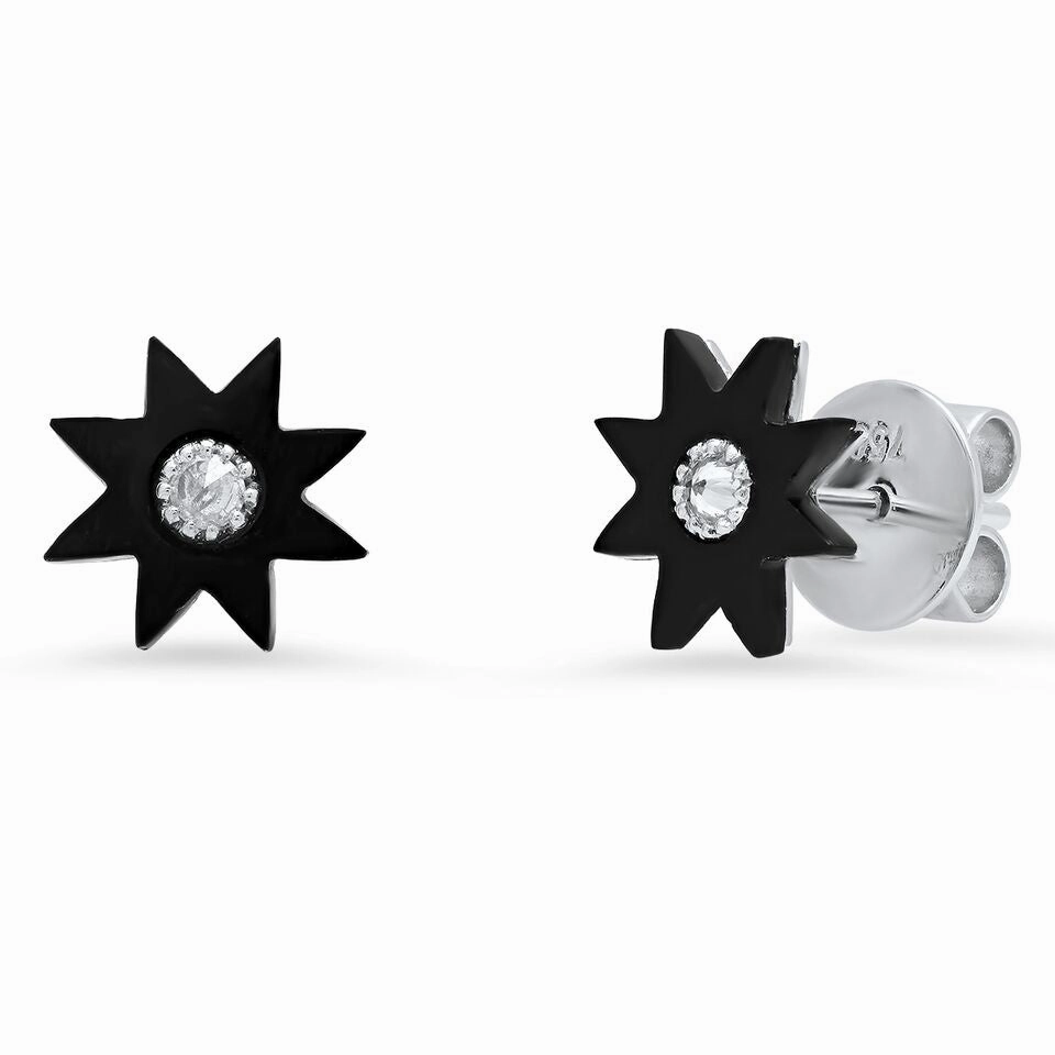 Hardstone Studs Turquoise