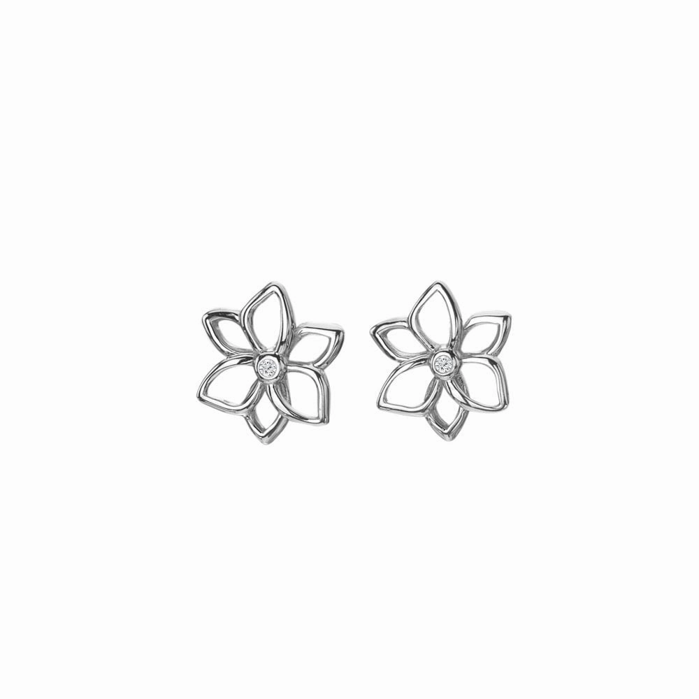 Hot Diamonds Amulets Flower Earrings DE711