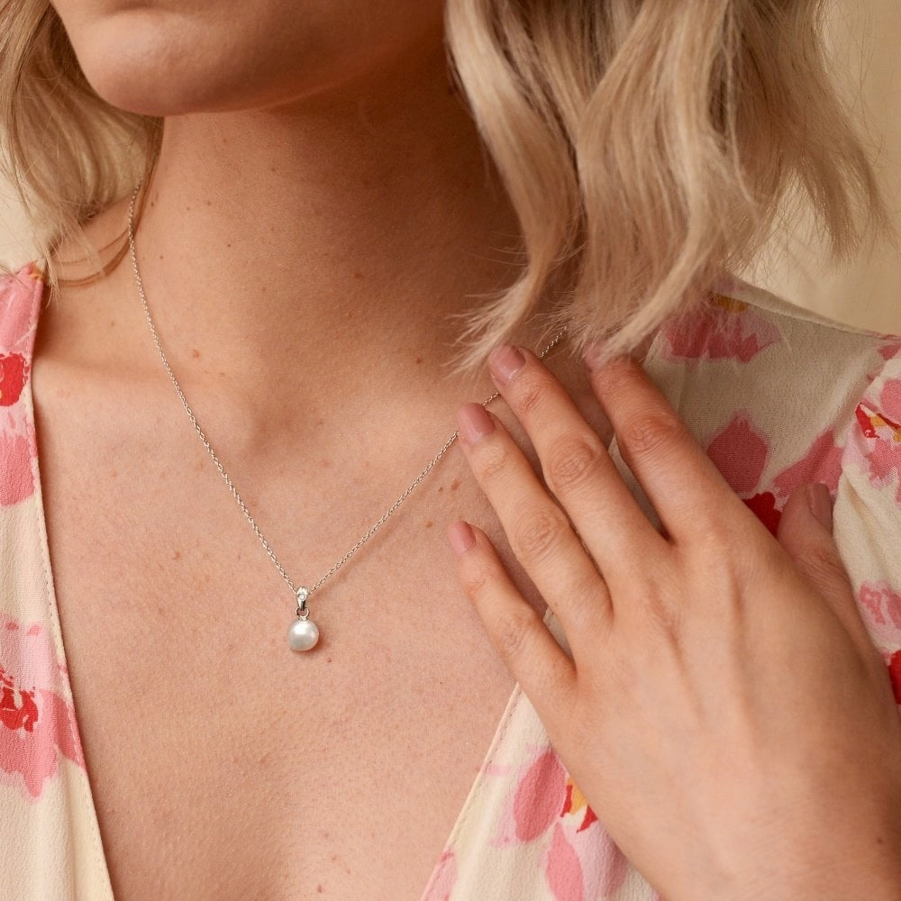 Hot Diamonds Amulets Pearl Pendant DP895
