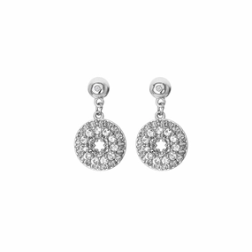Hot Diamonds Forever White Topaz Drop Earrings DE722