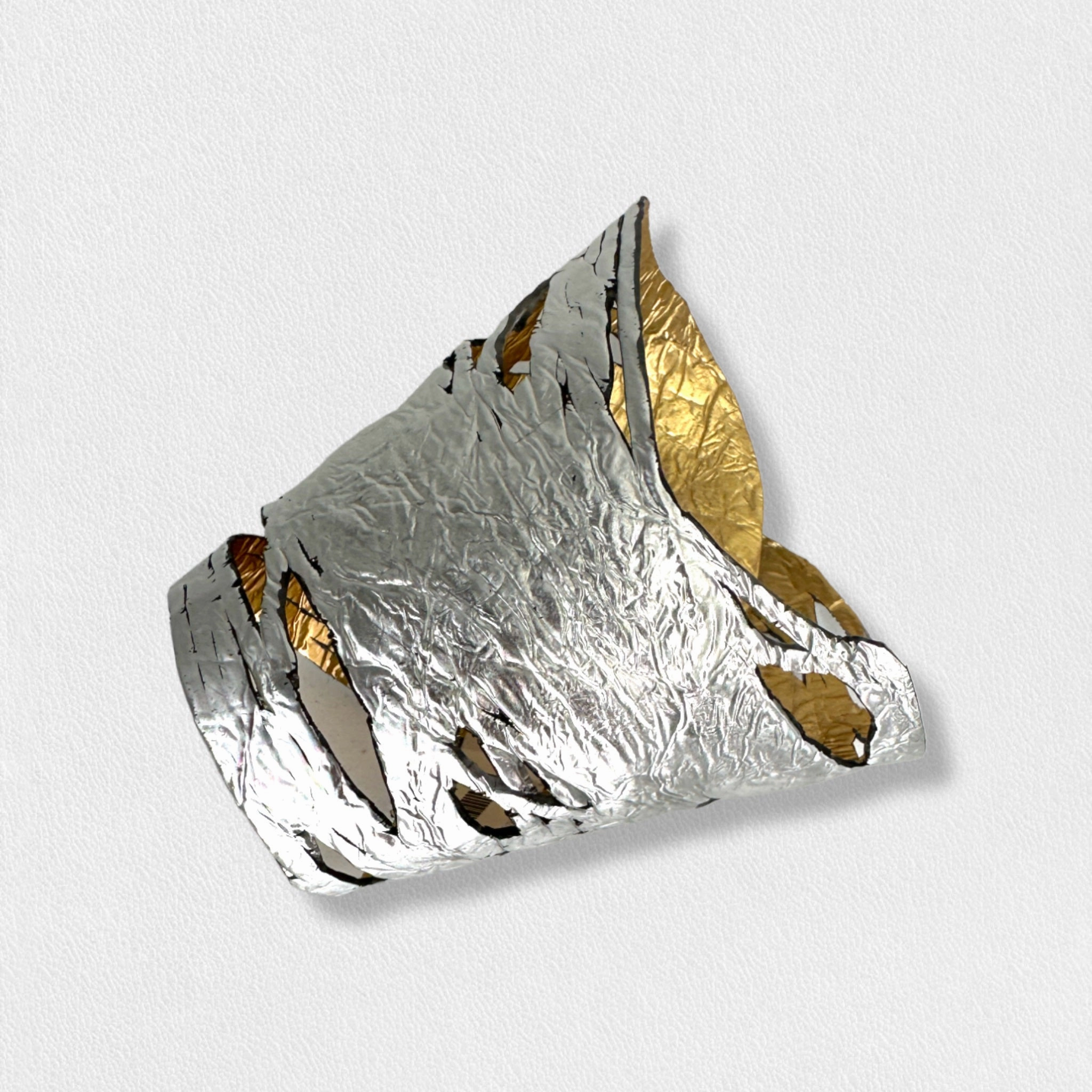 ILLUSIONISM BRACELECT IN GOLD AND SILVER (REVERSIBLE)