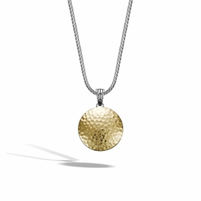 John Hardy Dot Medium Round Hammered Enhancer