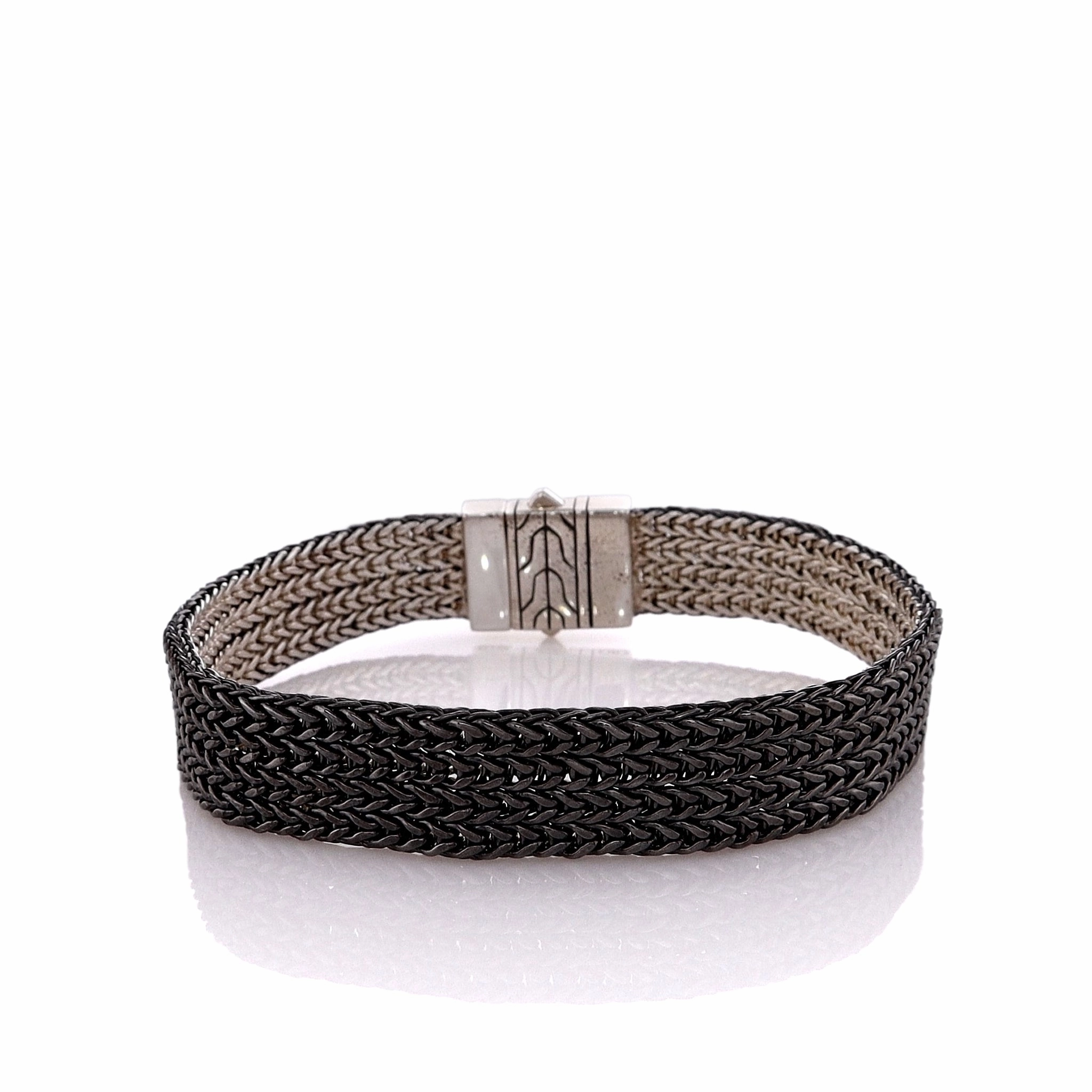 John Hardy Sterling Silver Classic Reversible Chain Bracelet Large