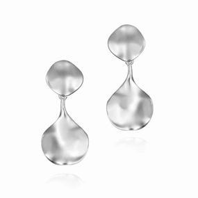 Jorge Revilla Aqua Collection Sterling Silver Earrings