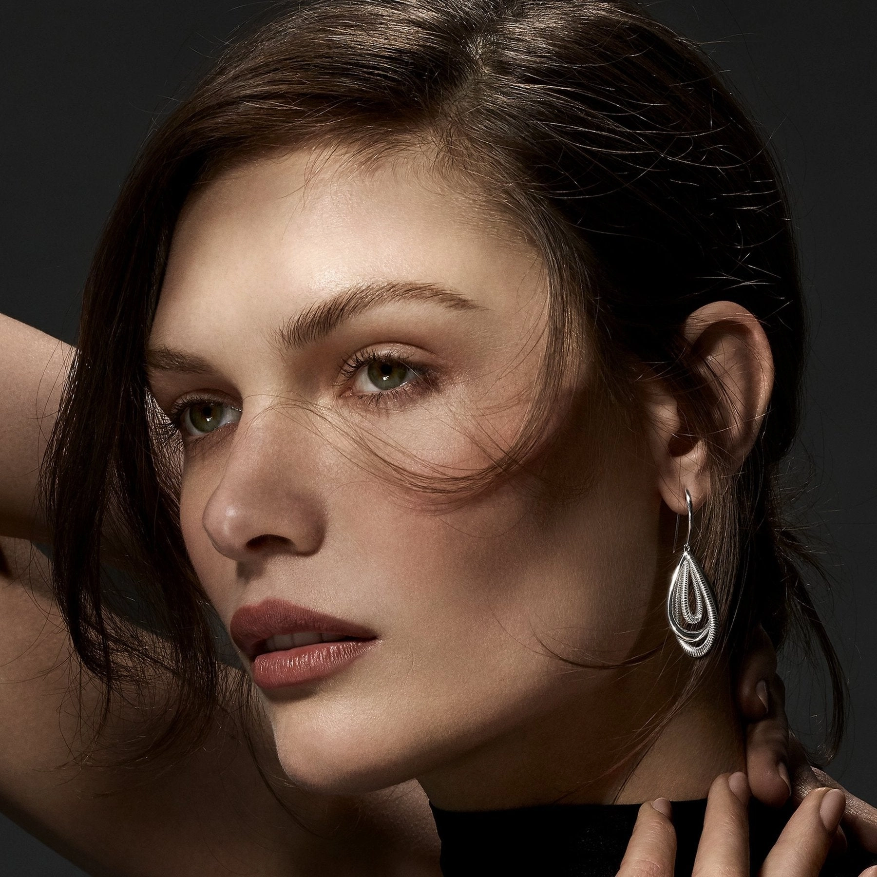 Judith Ripka Eternity Teardrop Earrings