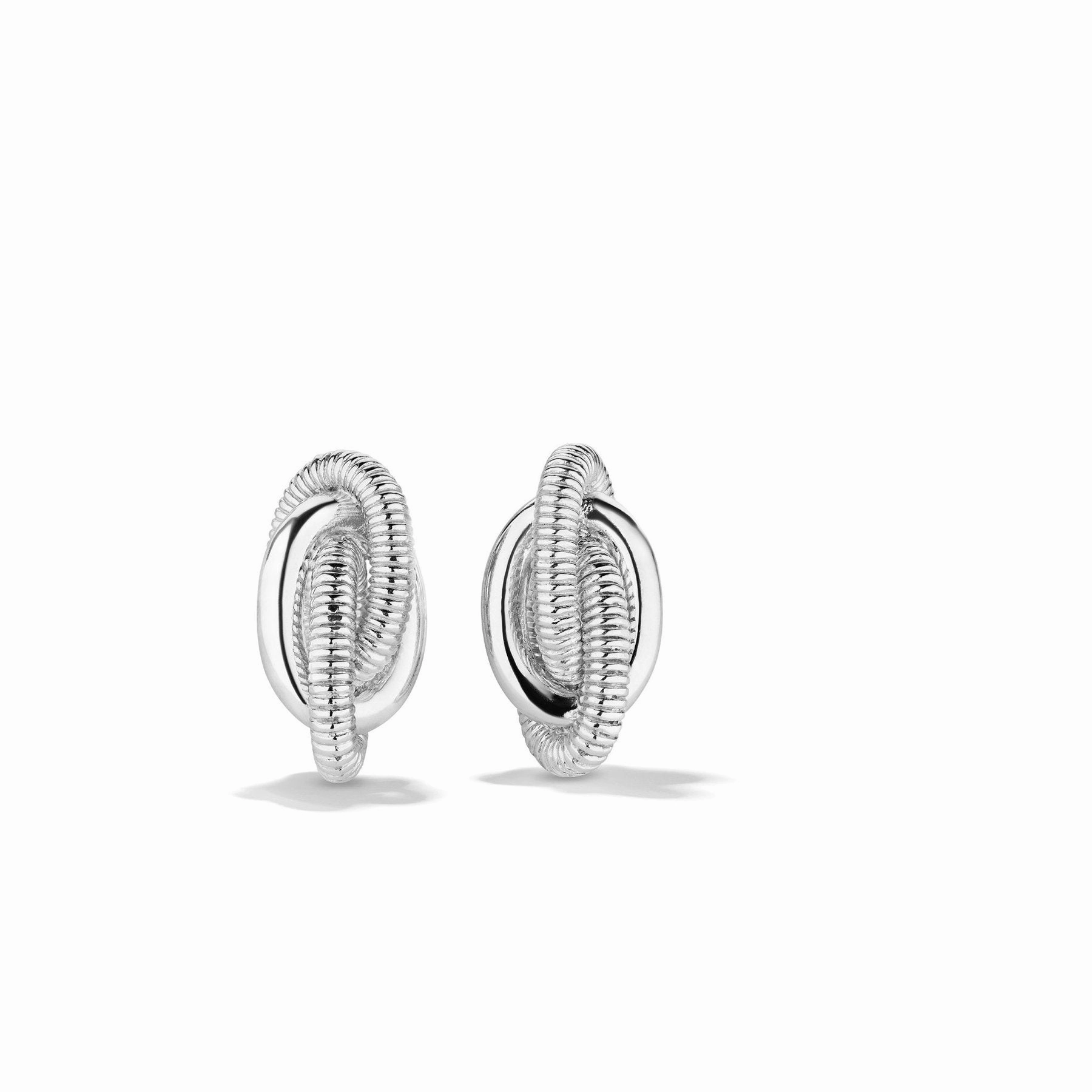 Judith Ripka Interlocking Knot Earrings