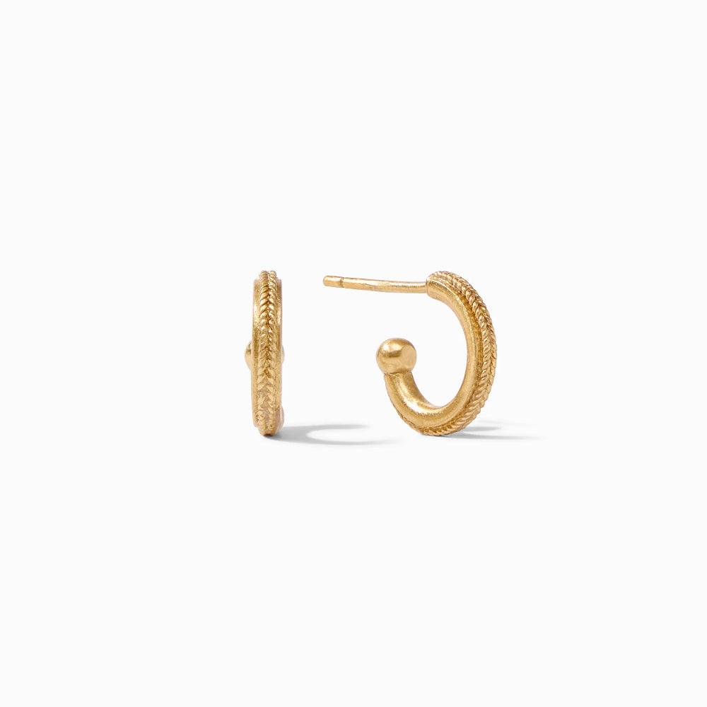 Julie Vos Aurora Hoop & Charm Earring