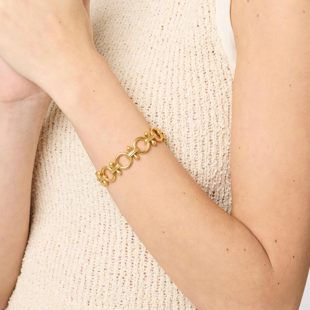 Julie Vos Bamboo Link Bracelet