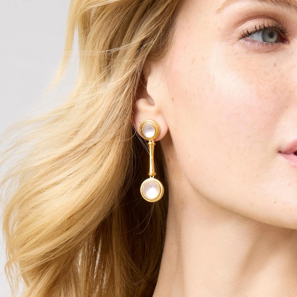 Julie Vos Bamboo Statement Earrings