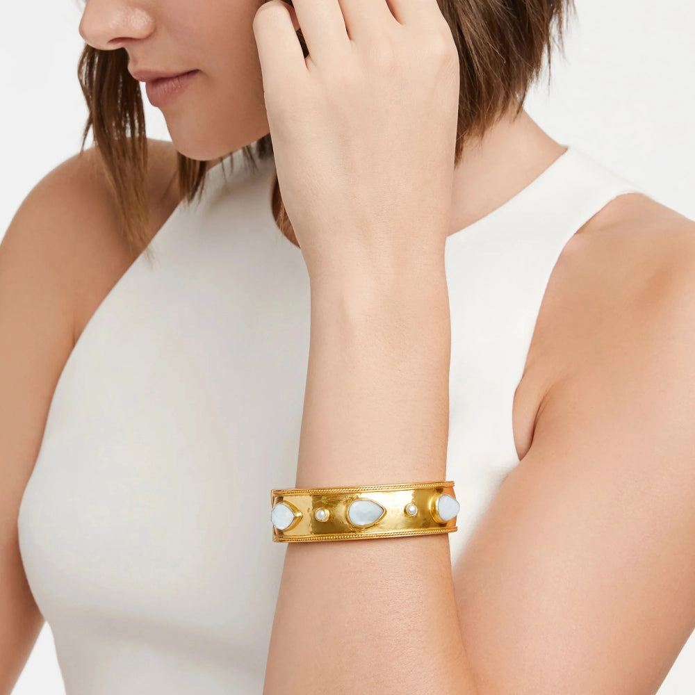 Julie Vos Cannes Statement Hinge Bangle