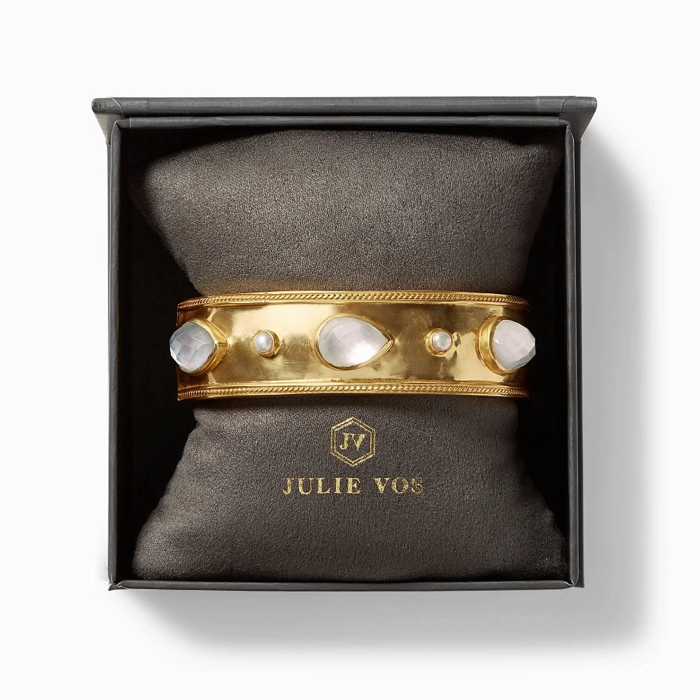 Julie Vos Cannes Statement Hinge Bangle