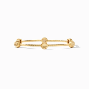 Julie Vos Milano Luxe Bangle-Iridescent Champagne