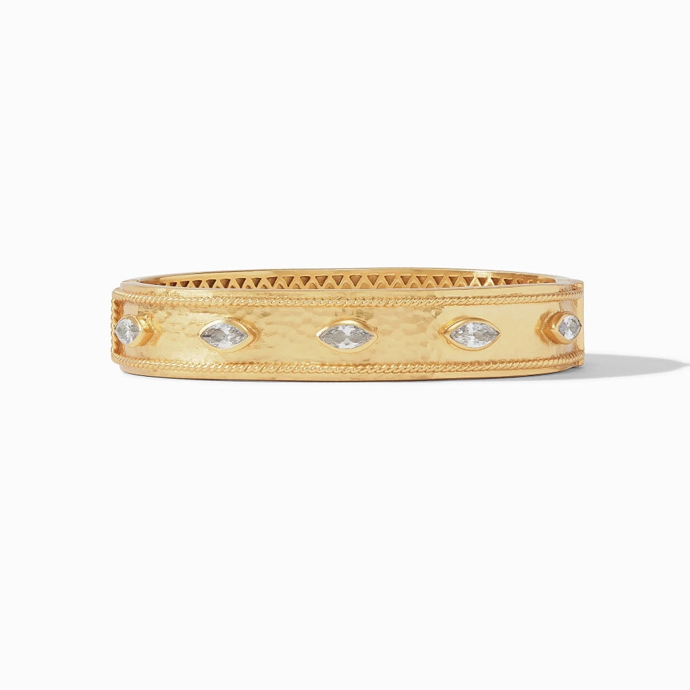 Julie Vos Monaco CZ Hinge Bangle