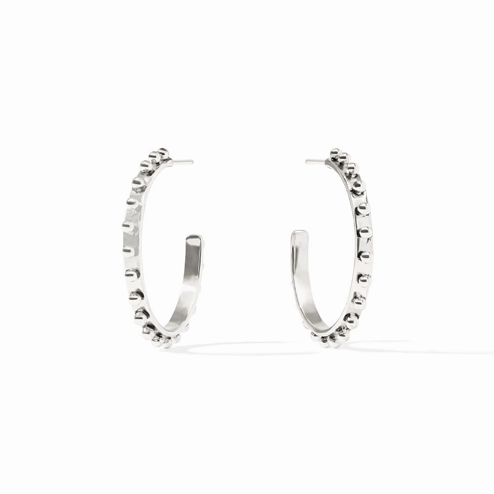 Julie Vos Silver Soho Hoop