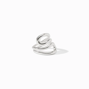 Julie Vos Silver Wave Wrap Ring